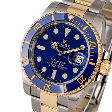 used rolex submariner blue dial